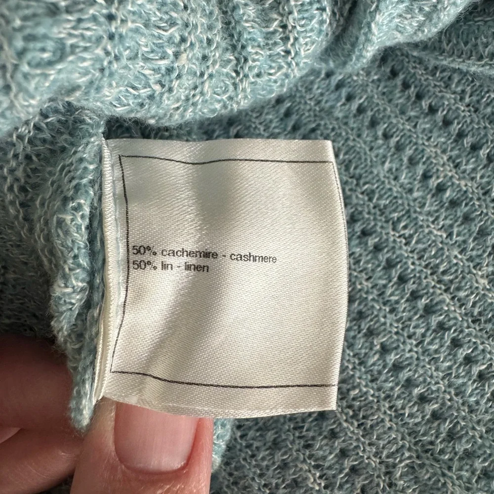 CHANEL cruise 2013 cashmere linen dress - Picture 8 of 9